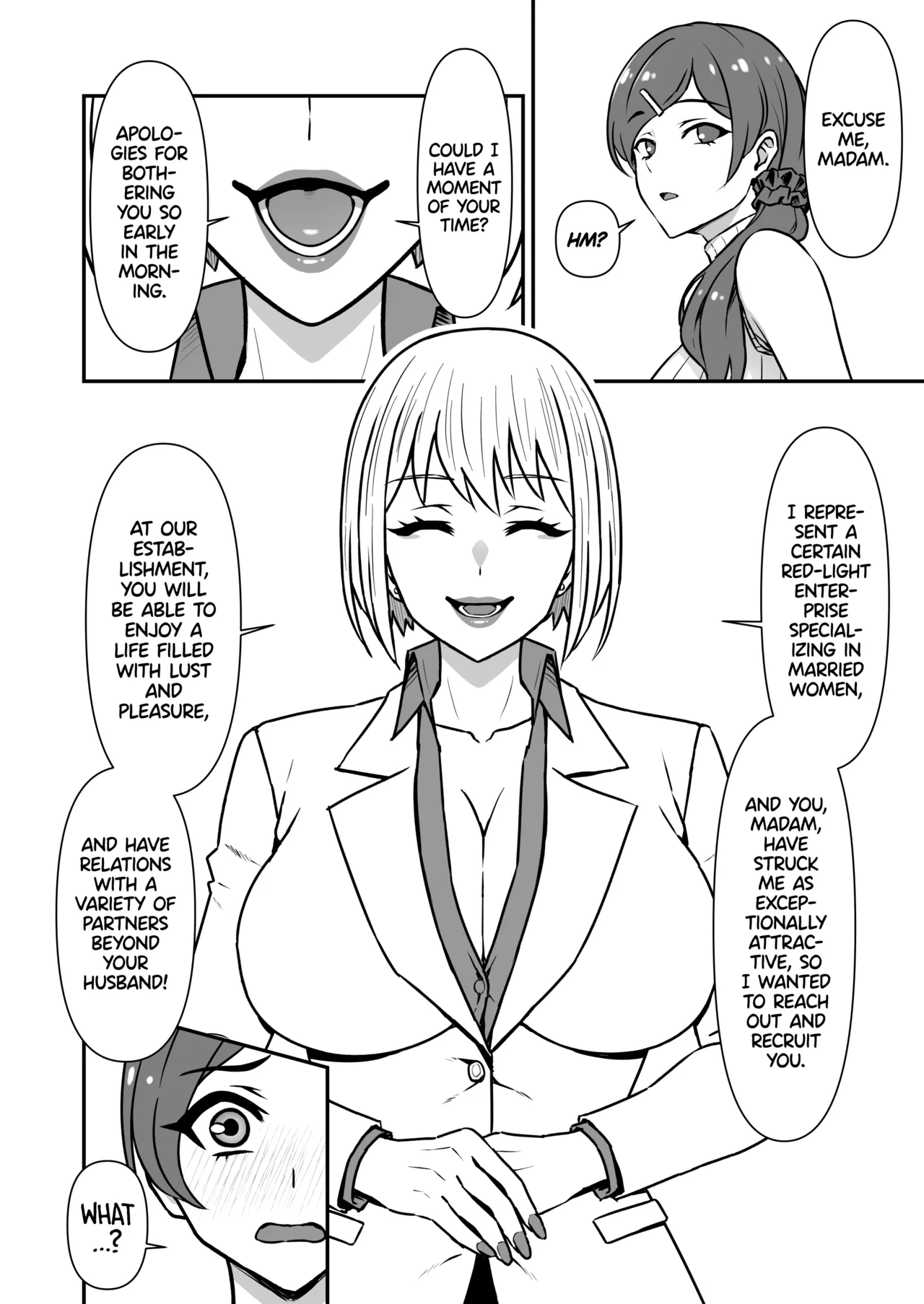 [Karino Keshouhin (Karino Teru)] To Corrupt a Wife ~Through the Power of Hypnosis, Even a Loving Wife Can Be Turned into a Wanton Whore~ [Digital] [English] [Navajodo] image number 3