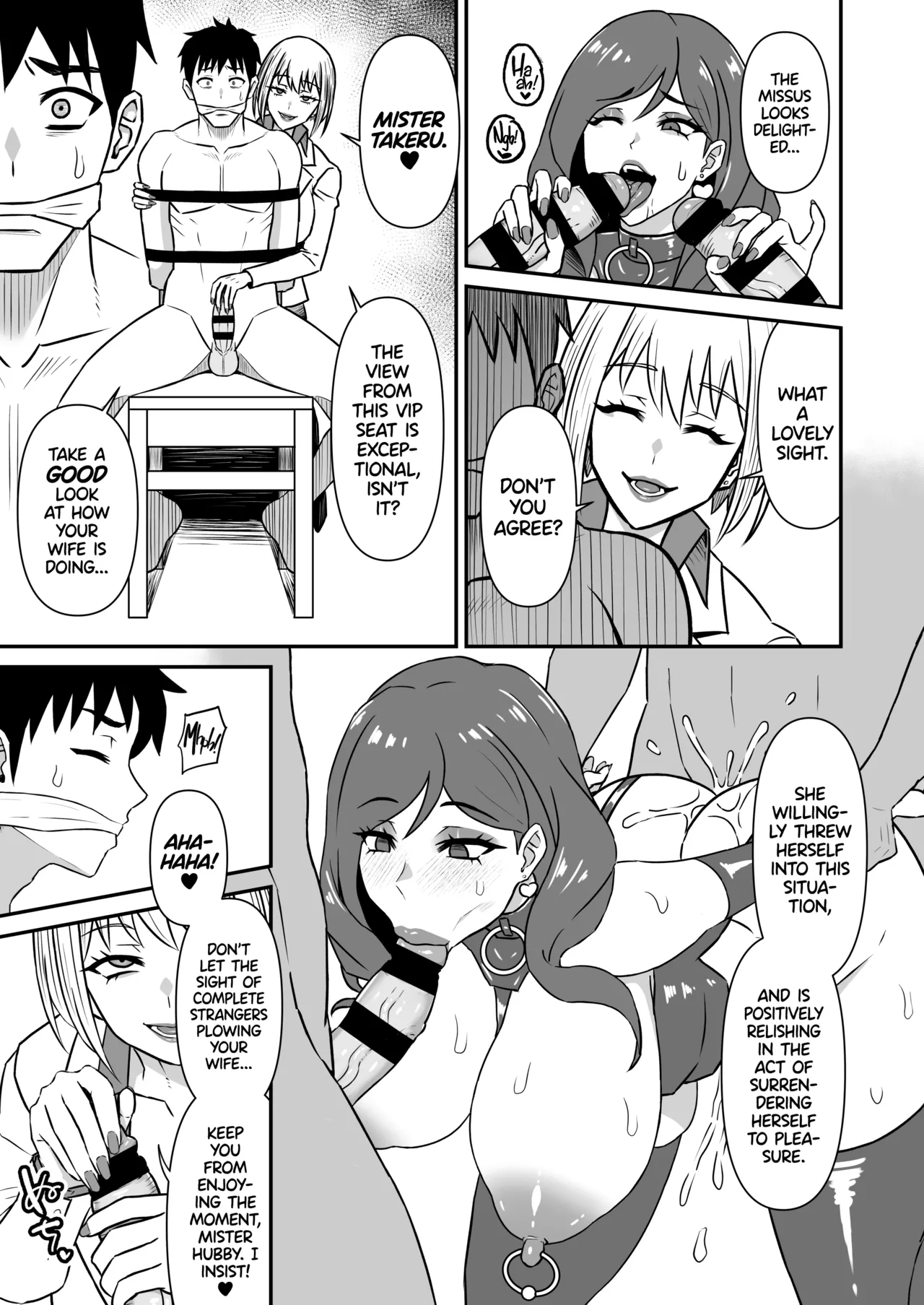 [Karino Keshouhin (Karino Teru)] To Corrupt a Wife ~Through the Power of Hypnosis, Even a Loving Wife Can Be Turned into a Wanton Whore~ [Digital] [English] [Navajodo] image number 20