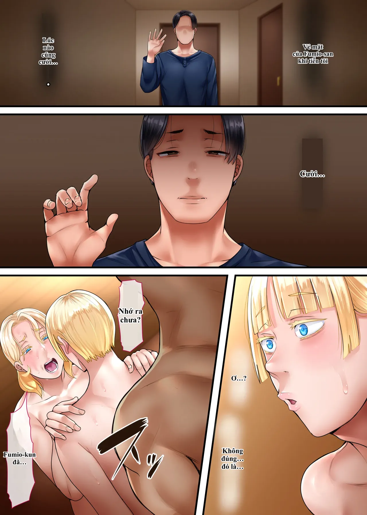 Kaigai Shusshin no Shinkon Tsuma ga Hoka no Otoko to Yaritai to Dogezashite Kimashita -Chuuhen- | Vợ mới cưới xuất thân từ hải ngoại van xin được làm tình với người đàn ông khác — Phần giữa — изображение № 45