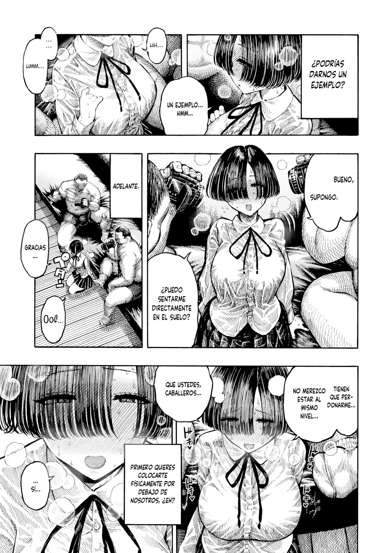 [Hirune] Shinshi Yuugi Club | Club de Entrenamiento Para Caballeros (COMIC Kairakuten 2020-08) [Spanish] [Anime no Mansebia] [Digital] Bildnummer 3