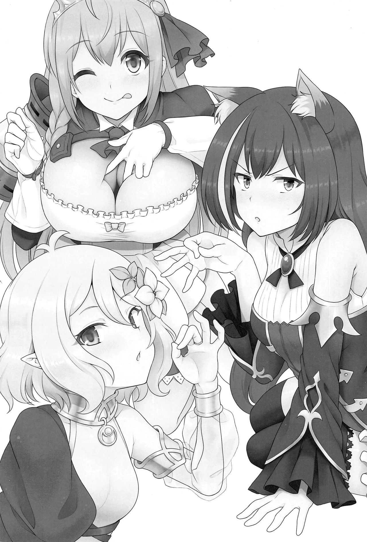 (COMIC1☆17) [Tanabata Milky Way (Yue)] Aruji-sama, Nukinuki Itashimashou! (Princess Connect! Re:Dive) [English] image number 2