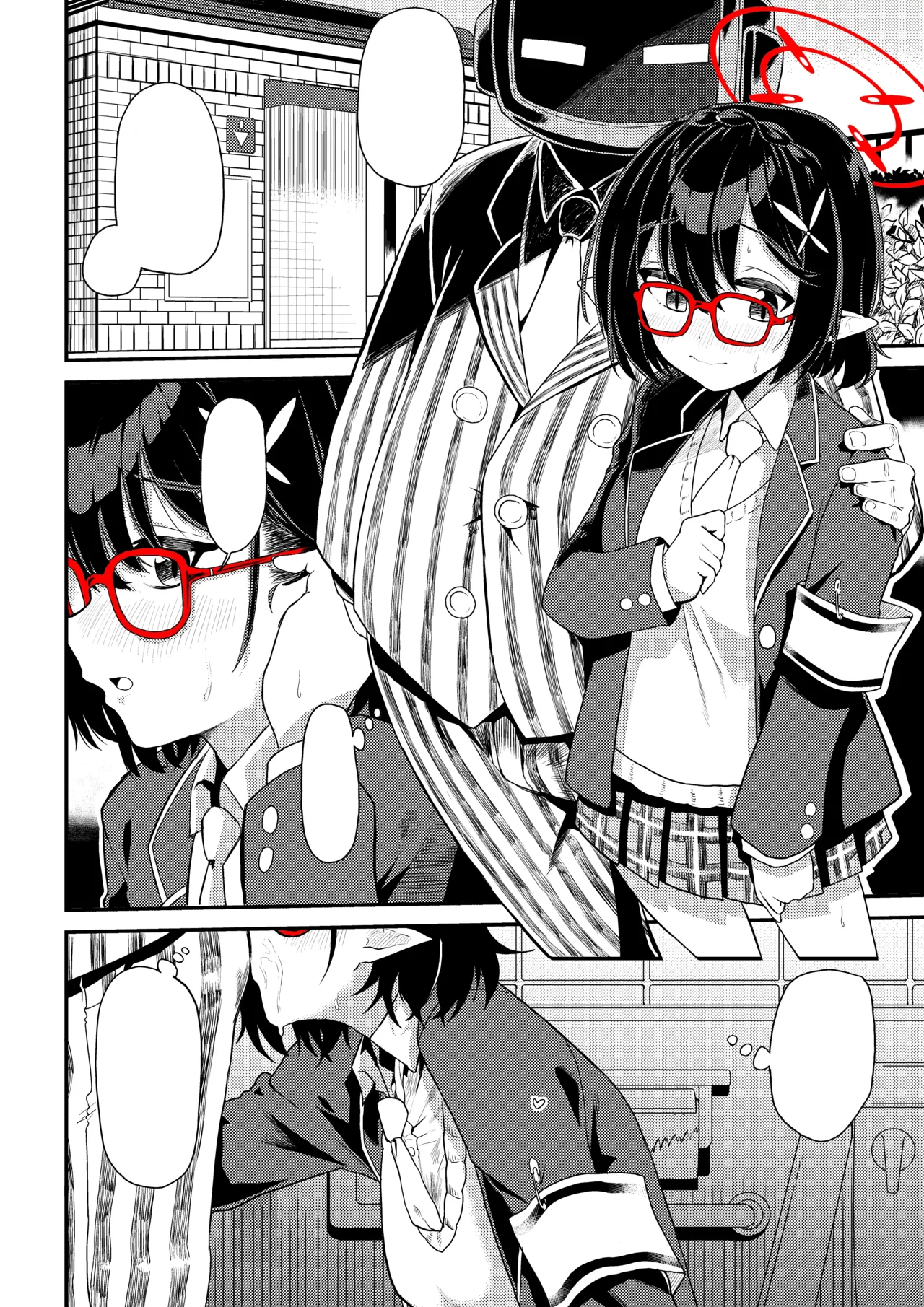 [Hiuura Yutaka] Ayane-chan Support Manga (Blue Archive) [Textless] première image