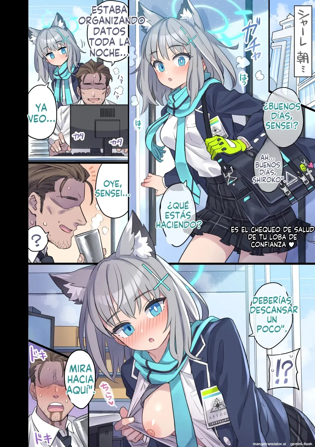 [Mimoneland (Mimonel)] Seito to Issen Koechau Hon -All Star Hen 5- (Blue Archive) [Spanish] [MTL] [Digital] image number 7