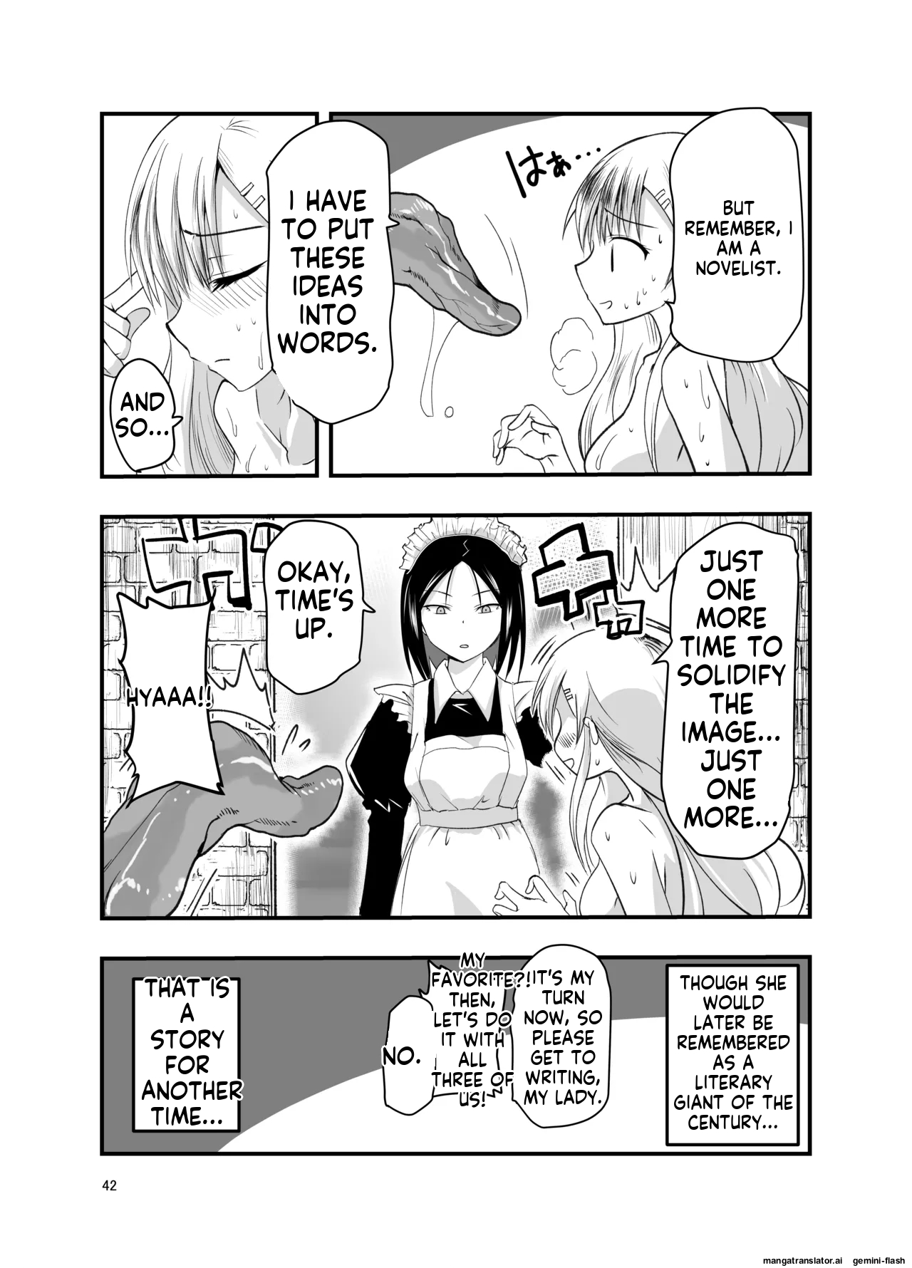 A Novelist Out of Ideas and A Skilled Worker Bildnummer 42