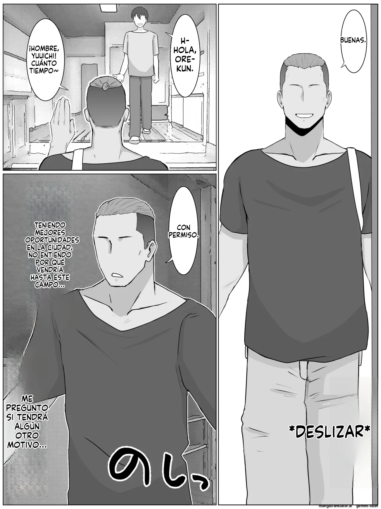 Iinari Kyonyuu Haha Natsumi (40) Oi ni Eroi Fukugyou ga Barete Kuchidome Koubi Shiteimasu (Spanish) MTL image number 5