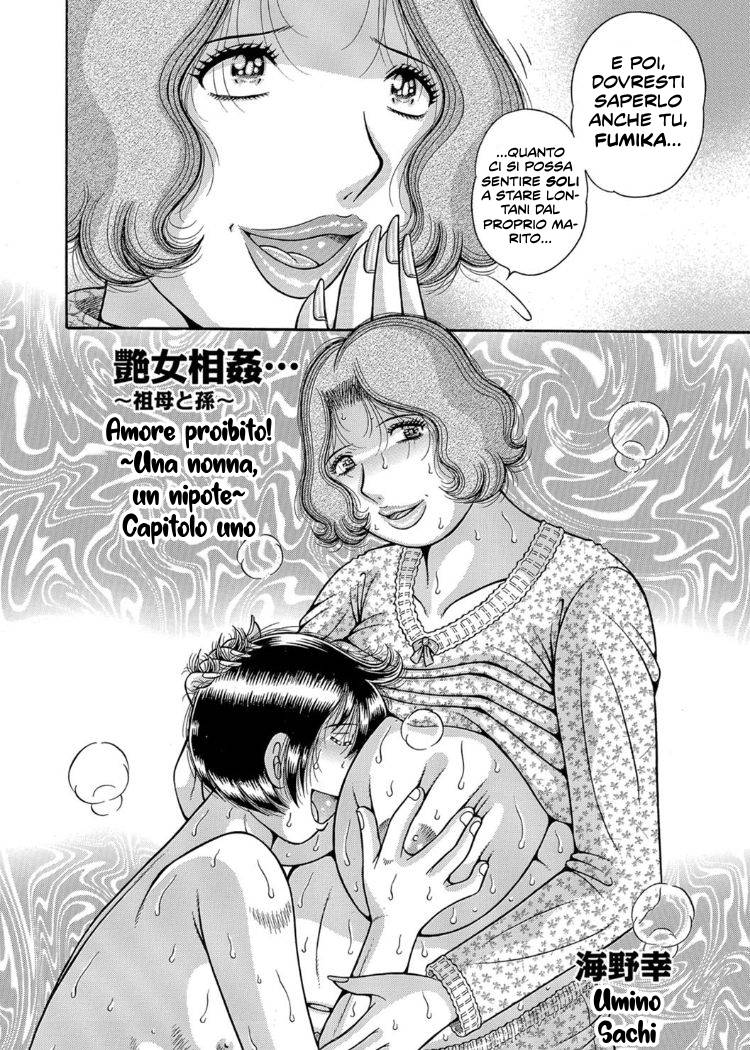 [Umino Sachi] Sansedai Soukan ~Boku to Kaa-san to Obaa-chan~ | Amore Proibito! Cap.1-4 [Italian] [Hentai Fantasy] image number 3