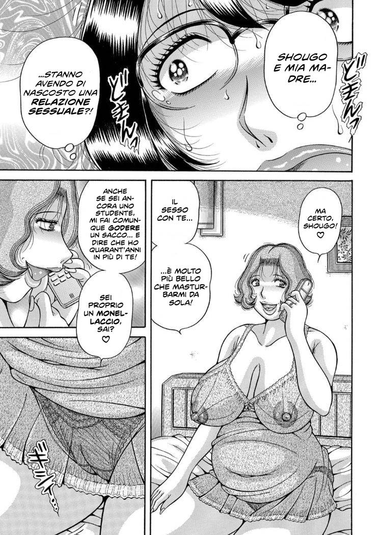 [Umino Sachi] Sansedai Soukan ~Boku to Kaa-san to Obaa-chan~ | Amore Proibito! Cap.1-4 [Italian] [Hentai Fantasy] image number 42