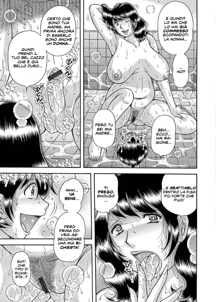 [Umino Sachi] Sansedai Soukan ~Boku to Kaa-san to Obaa-chan~ | Amore Proibito! Cap.1-4 [Italian] [Hentai Fantasy] image number 55