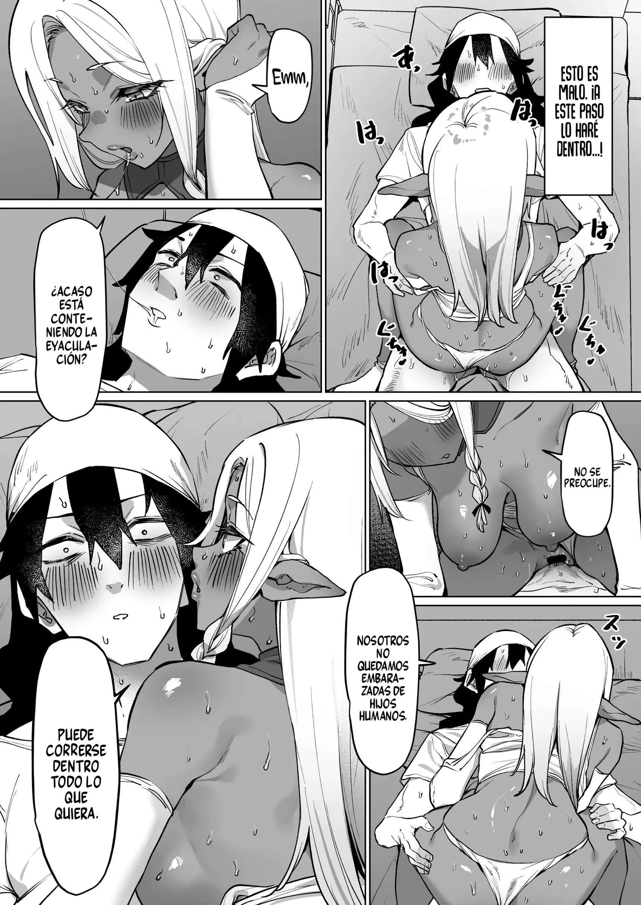 Kasshoku Elf O Tasuketara Ongaeshi Sareta Hanashi | La historia de cómo ayudé a una elfa de piel morena y ella me lo agradeció devolviéndome el favor Bildnummer 20