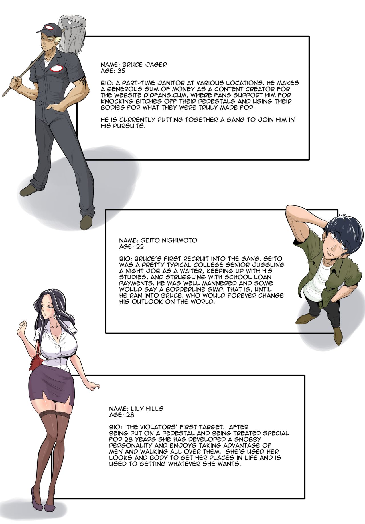 [MaikuKuroi][Sample] Violated Chapter 1 (ENG) 画像番号 3