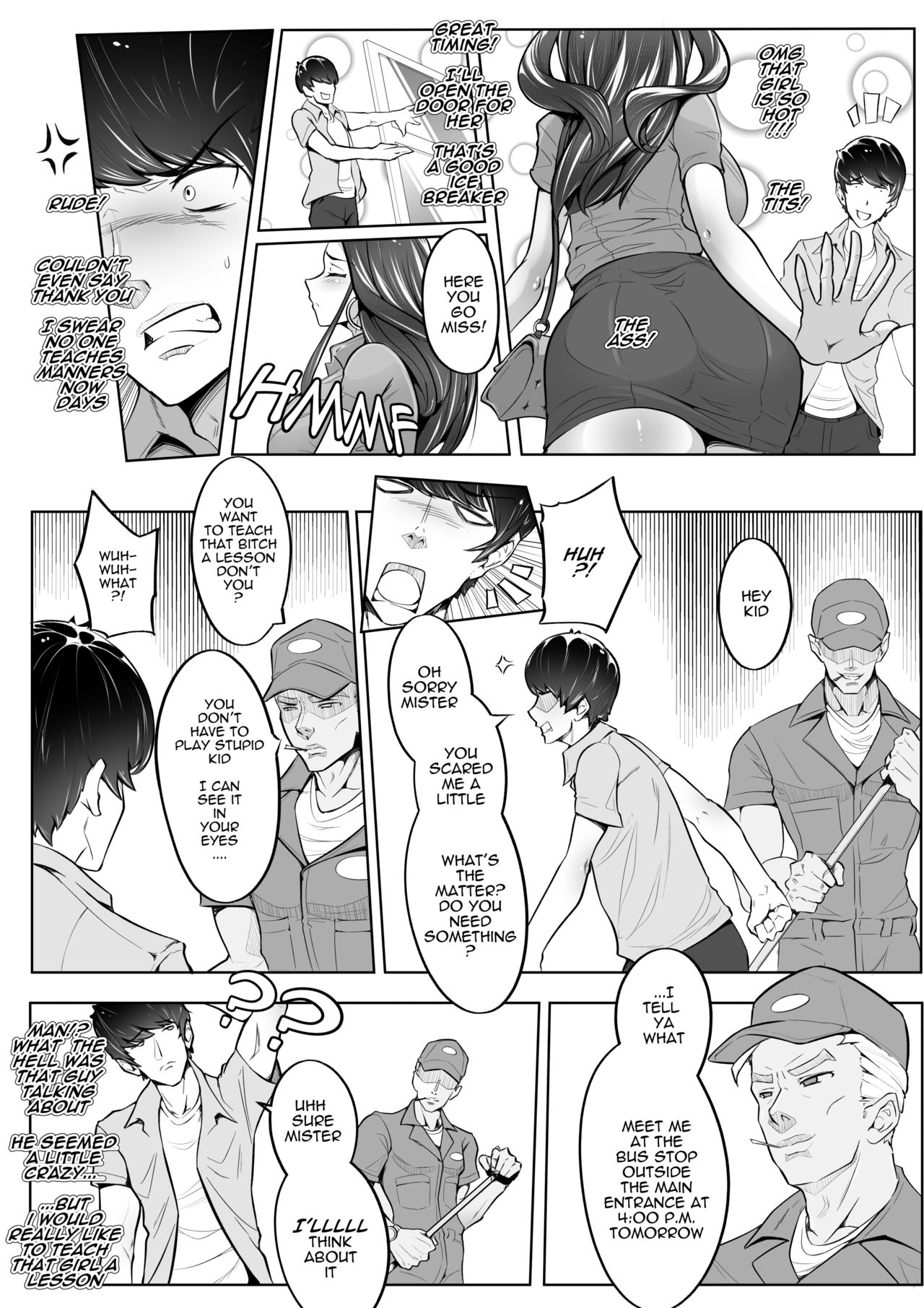 [MaikuKuroi][Sample] Violated Chapter 1 (ENG) 画像番号 5