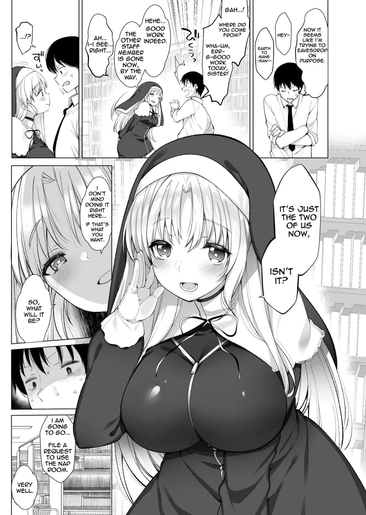 [French letter (Fujisaki Hikari)] Sister Cleaire no Midara na Himitsu - Sister Claire's Indecent Secret (Sister Cleaire) [English] [Downbad Translations] [Digital] 图片编号 14