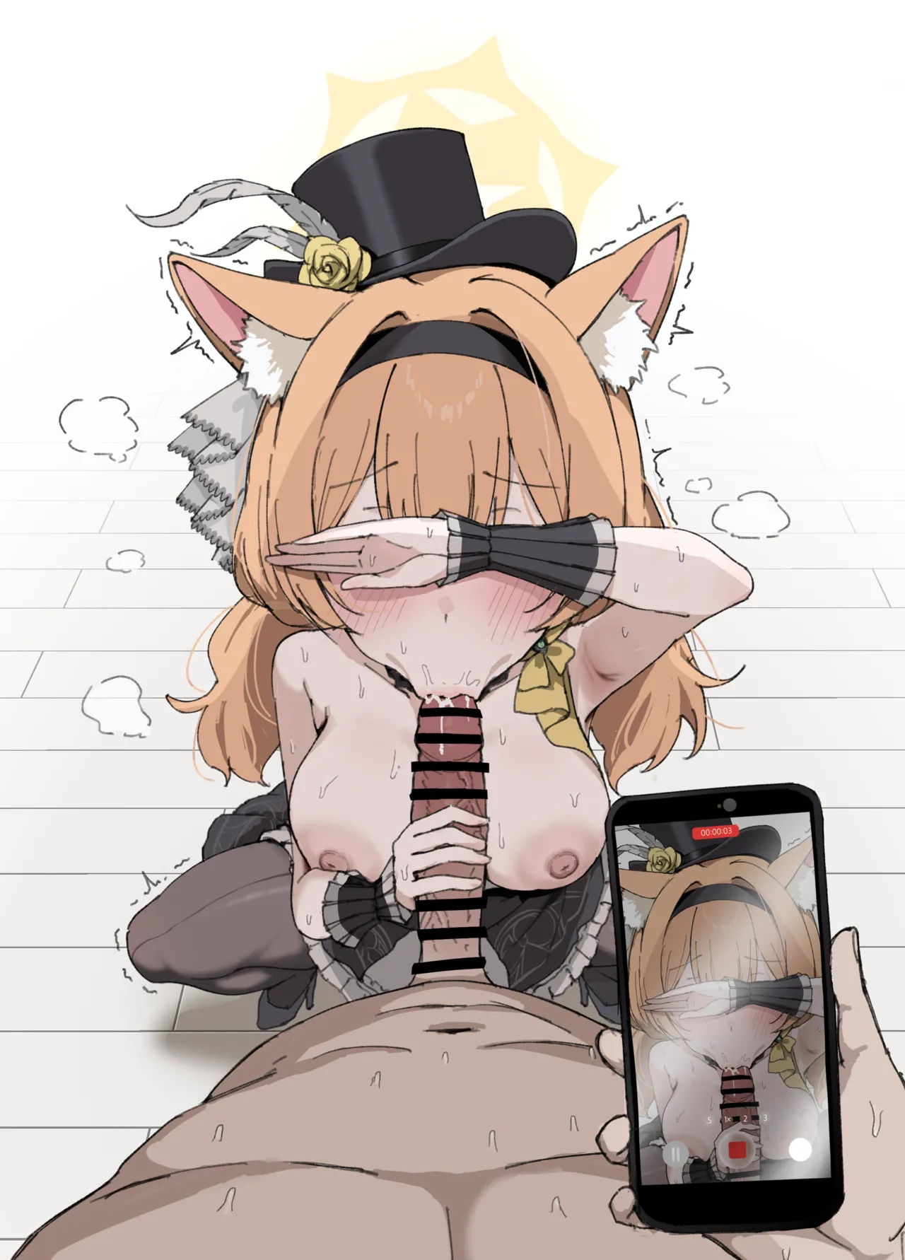 [安心院さとり] アイドルマリーの秘密 (ブルーアーカイブ) 图片编号 17