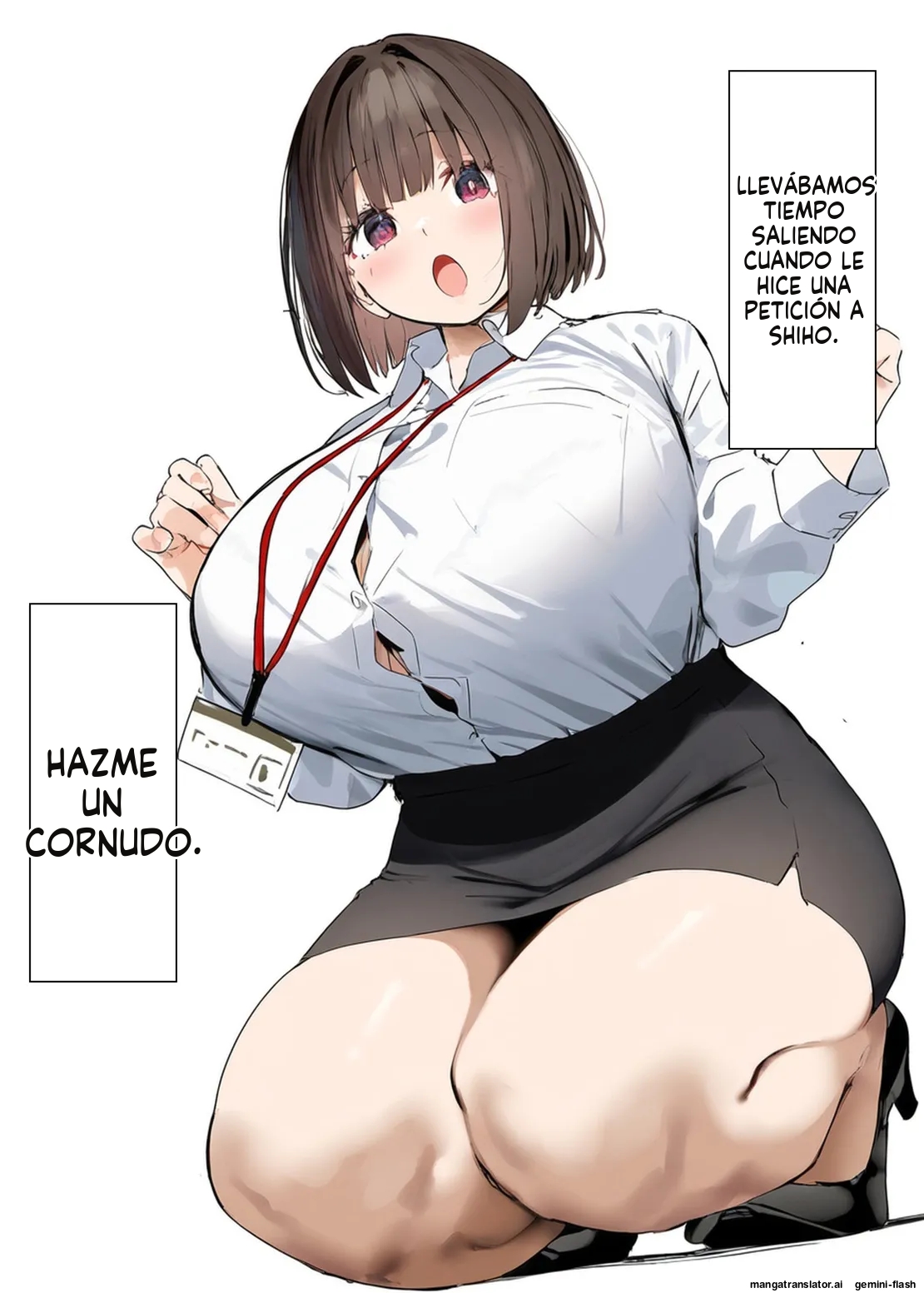 Minna ga Neratteru Shinsotsu-chan wo Netorasetemita Ominubasu 1 (Spanish) MTL 4eme image