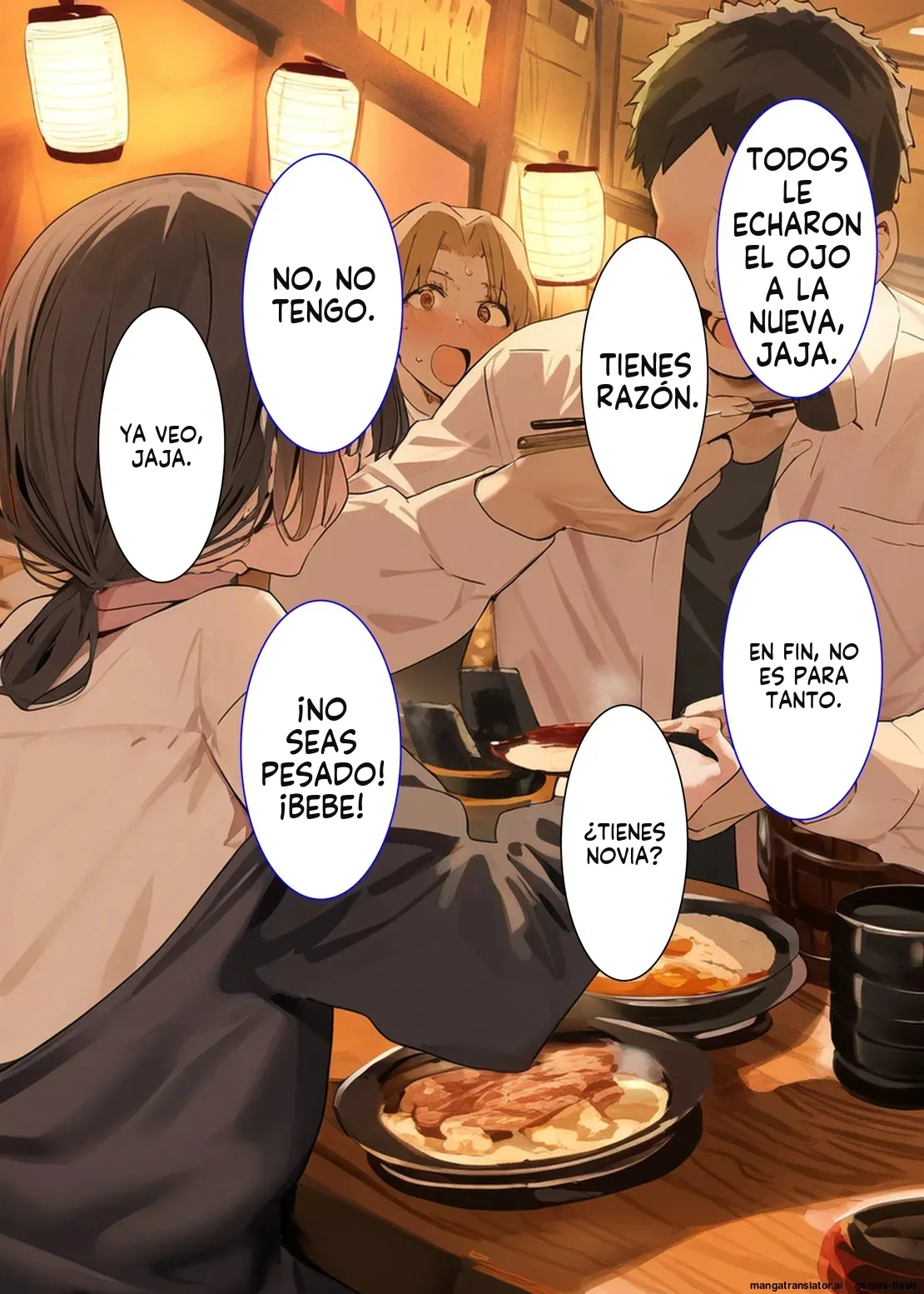 Minna ga Neratteru Shinsotsu-chan wo Netorasetemita Ominubasu 2 (Spanish) MTL 3eme image