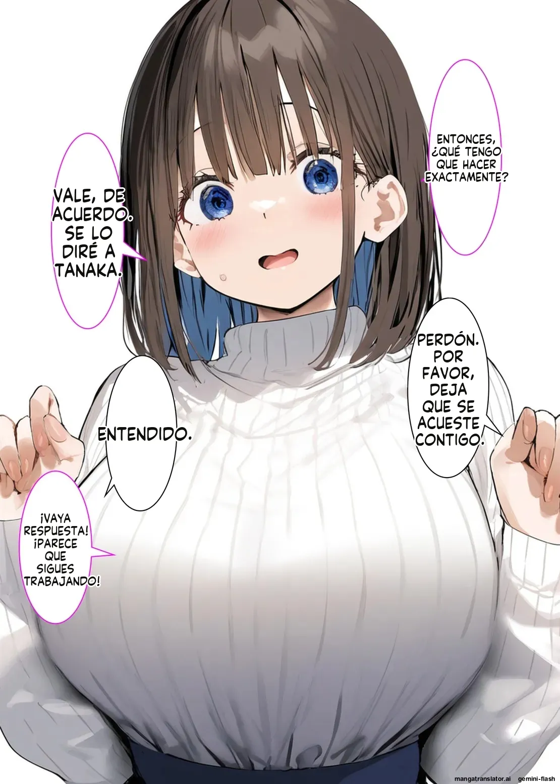 Minna ga Neratteru Shinsotsu-chan wo Netorasetemita Ominubasu 2 (Spanish) MTL 9eme image