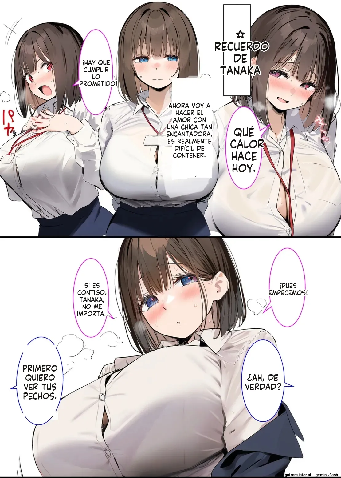 Minna ga Neratteru Shinsotsu-chan wo Netorasetemita Ominubasu 2 (Spanish) MTL 13eme image