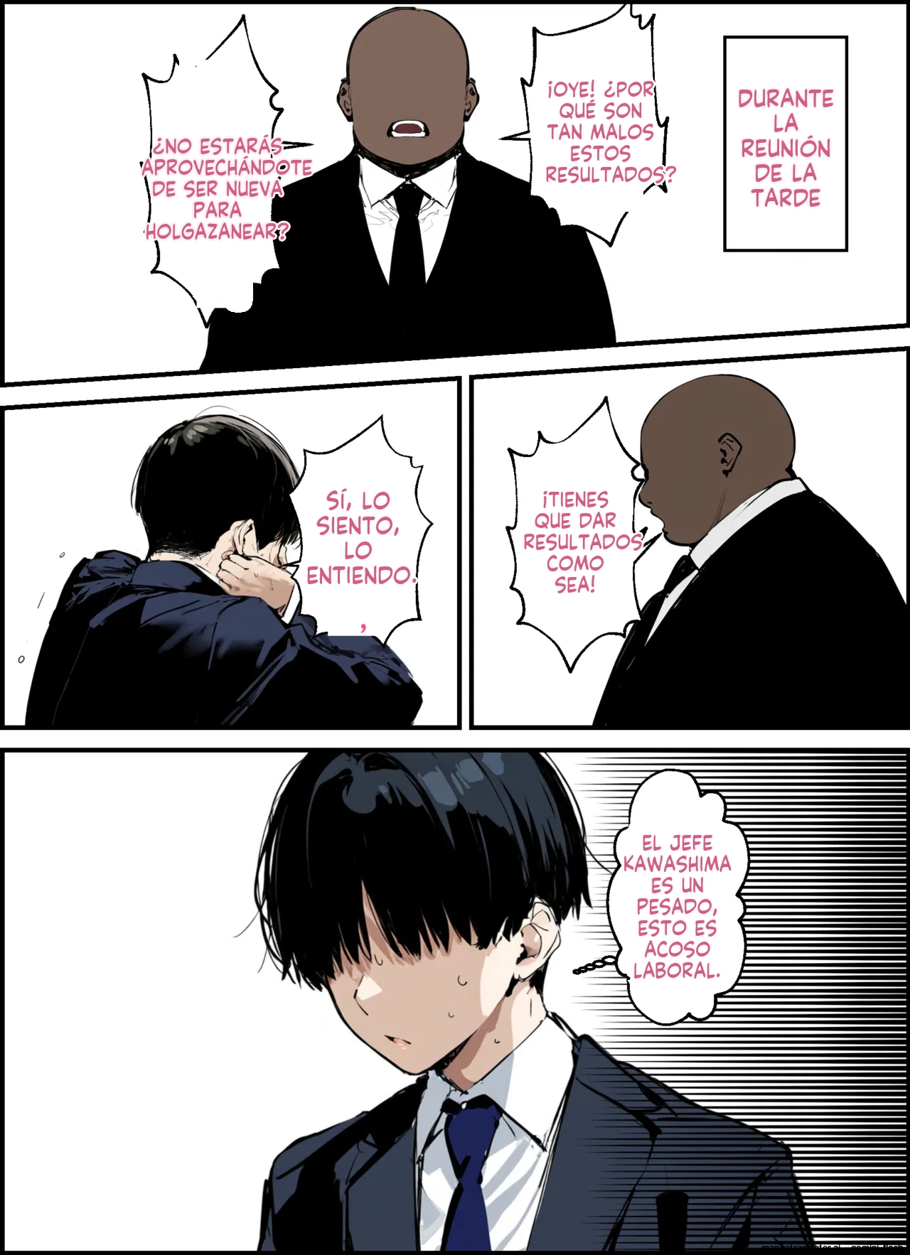 Minna ga Neratteru Shinsotsu-chan wo Netorasetemita Ominubasu 3 (Spanish) MTL 이미지 번호 4