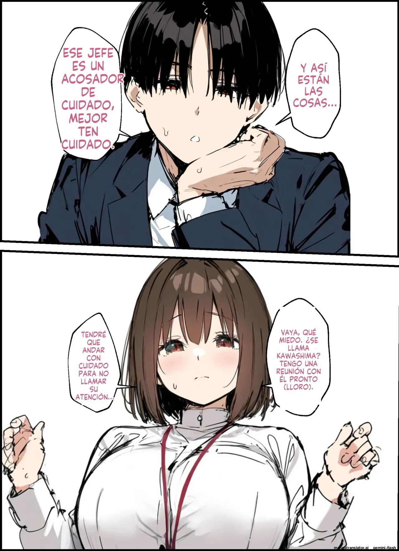 Minna ga Neratteru Shinsotsu-chan wo Netorasetemita Ominubasu 3 (Spanish) MTL 이미지 번호 5