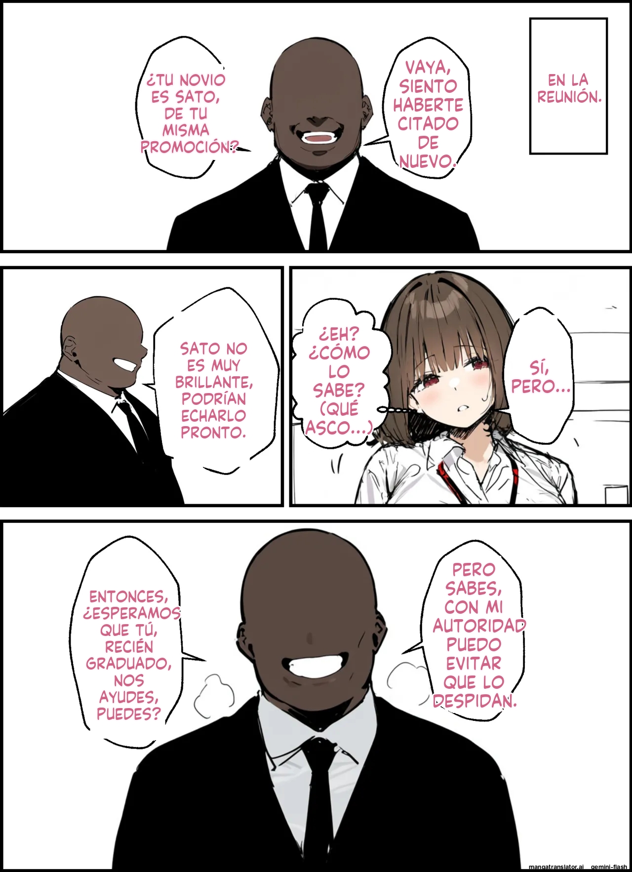 Minna ga Neratteru Shinsotsu-chan wo Netorasetemita Ominubasu 3 (Spanish) MTL 이미지 번호 17