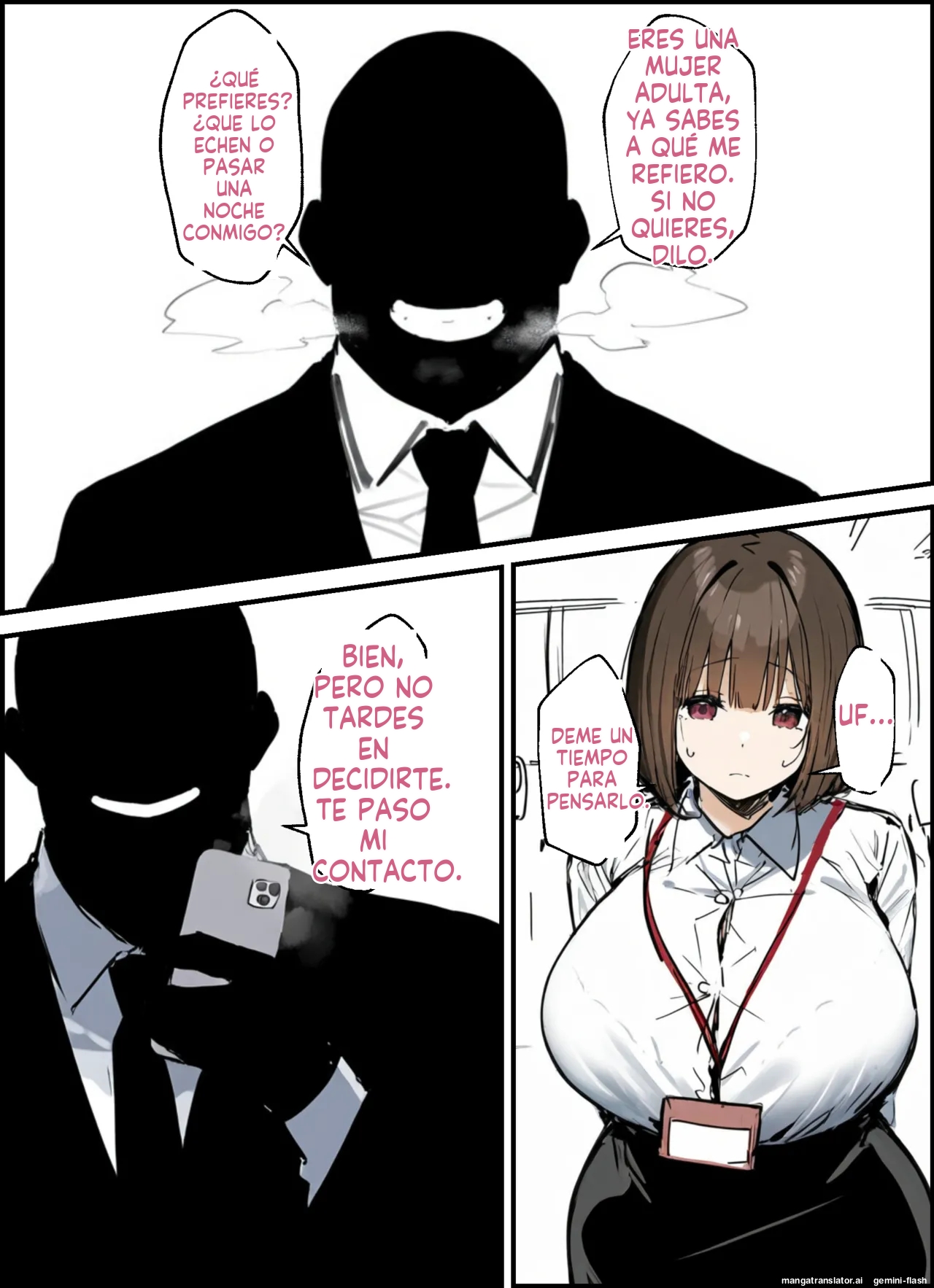 Minna ga Neratteru Shinsotsu-chan wo Netorasetemita Ominubasu 3 (Spanish) MTL 이미지 번호 19