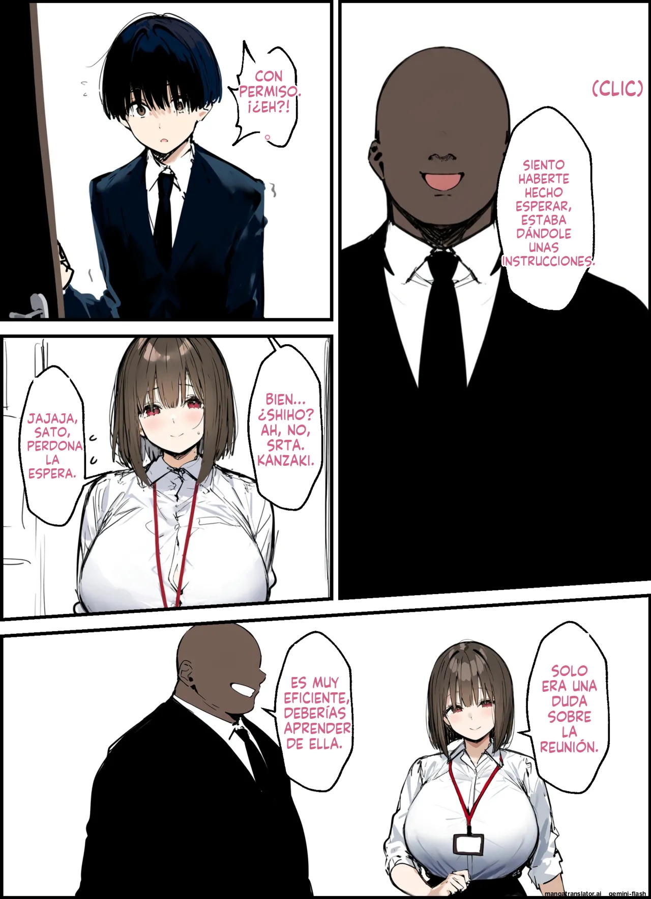 Minna ga Neratteru Shinsotsu-chan wo Netorasetemita Ominubasu 3 (Spanish) MTL 이미지 번호 60