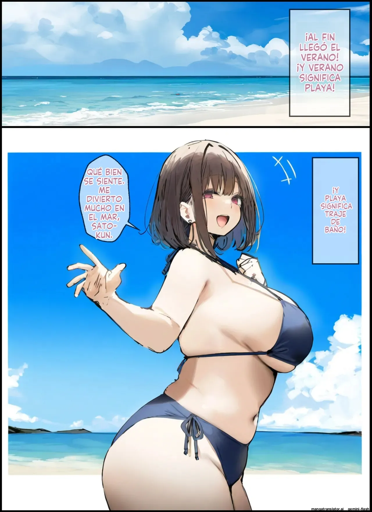 Minna ga Neratteru Shinsotsu-chan wo Netorasetemita Ominubasu 4 (Spanish) MTL 이미지 번호 3