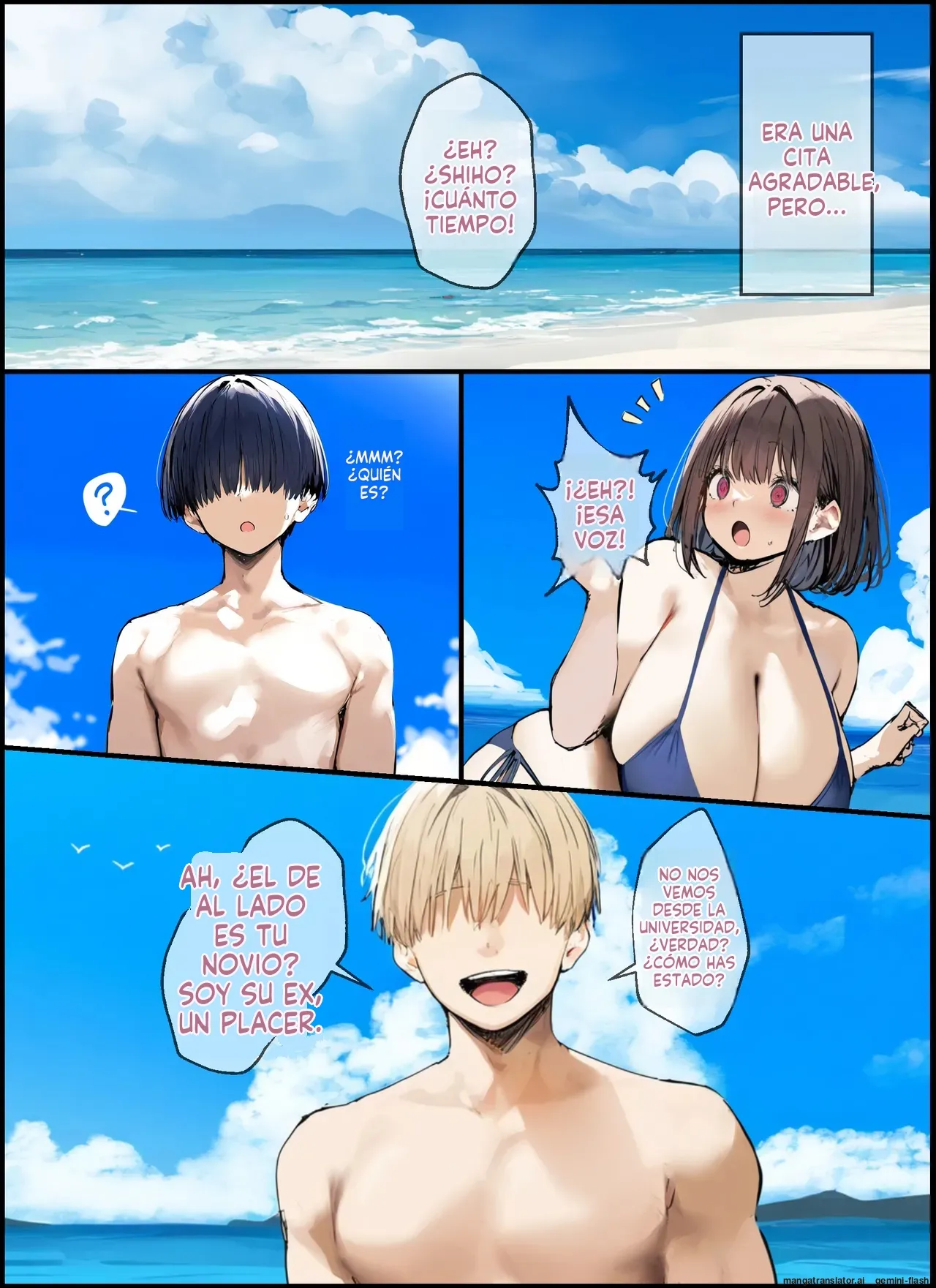 Minna ga Neratteru Shinsotsu-chan wo Netorasetemita Ominubasu 4 (Spanish) MTL 이미지 번호 5