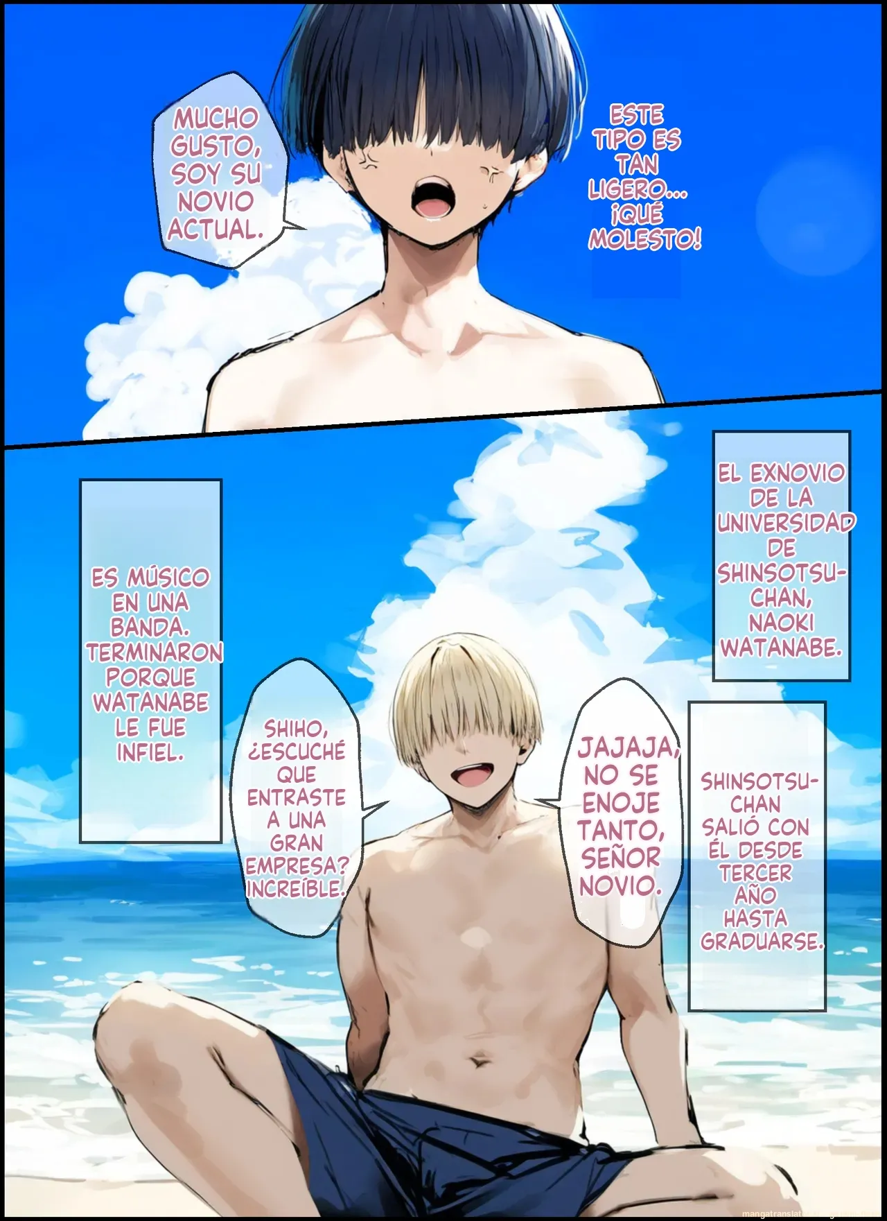 Minna ga Neratteru Shinsotsu-chan wo Netorasetemita Ominubasu 4 (Spanish) MTL 이미지 번호 6