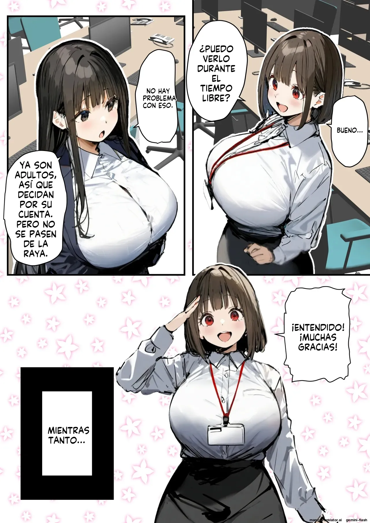 Minna ga Neratteru Shinsotsu-chan wo Netorasetemita Ominubasu 5 (Spanish) MTL 이미지 번호 28