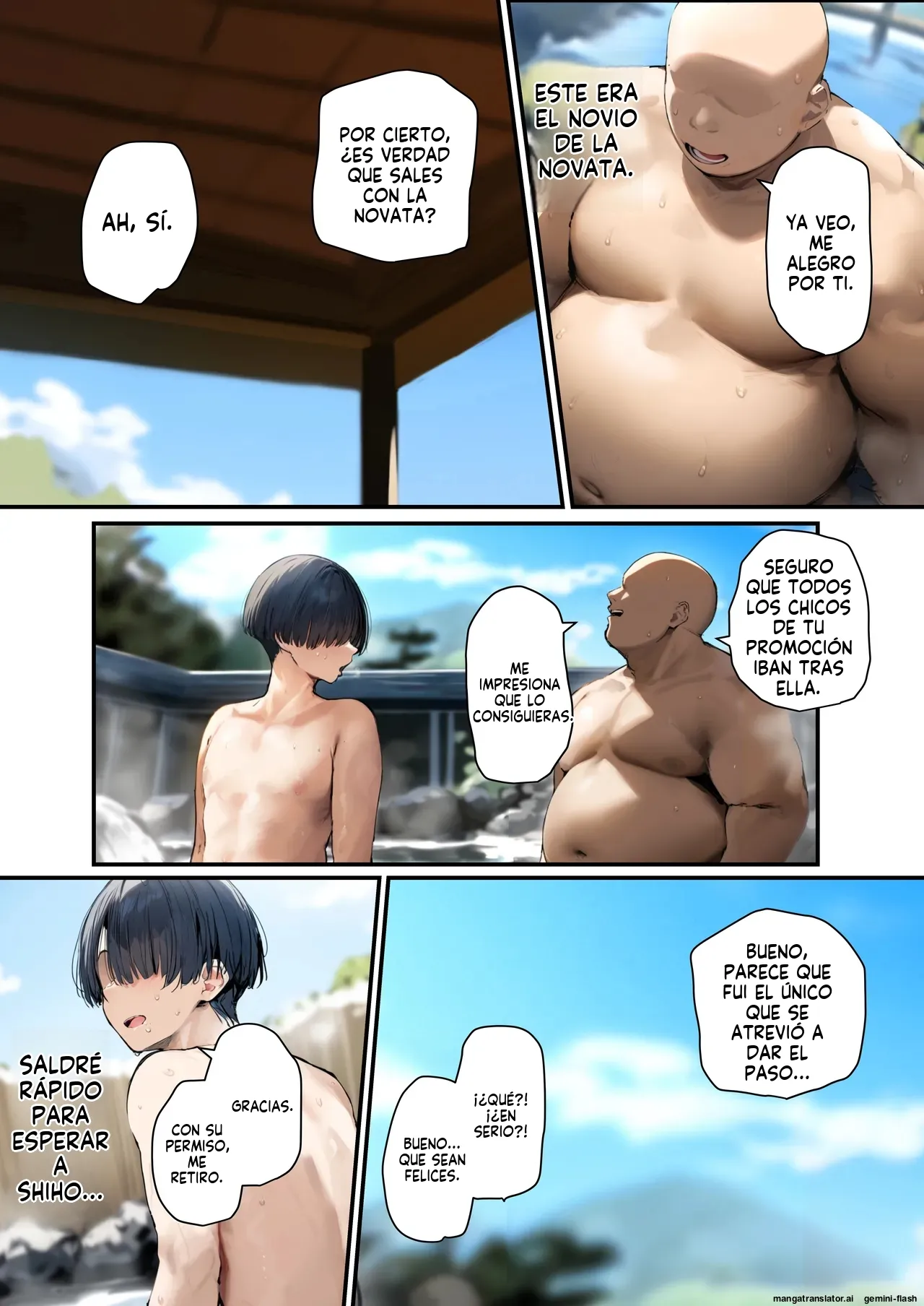 Minna ga Neratteru Shinsotsu-chan wo Netorasetemita Ominubasu 5 (Spanish) MTL 이미지 번호 53