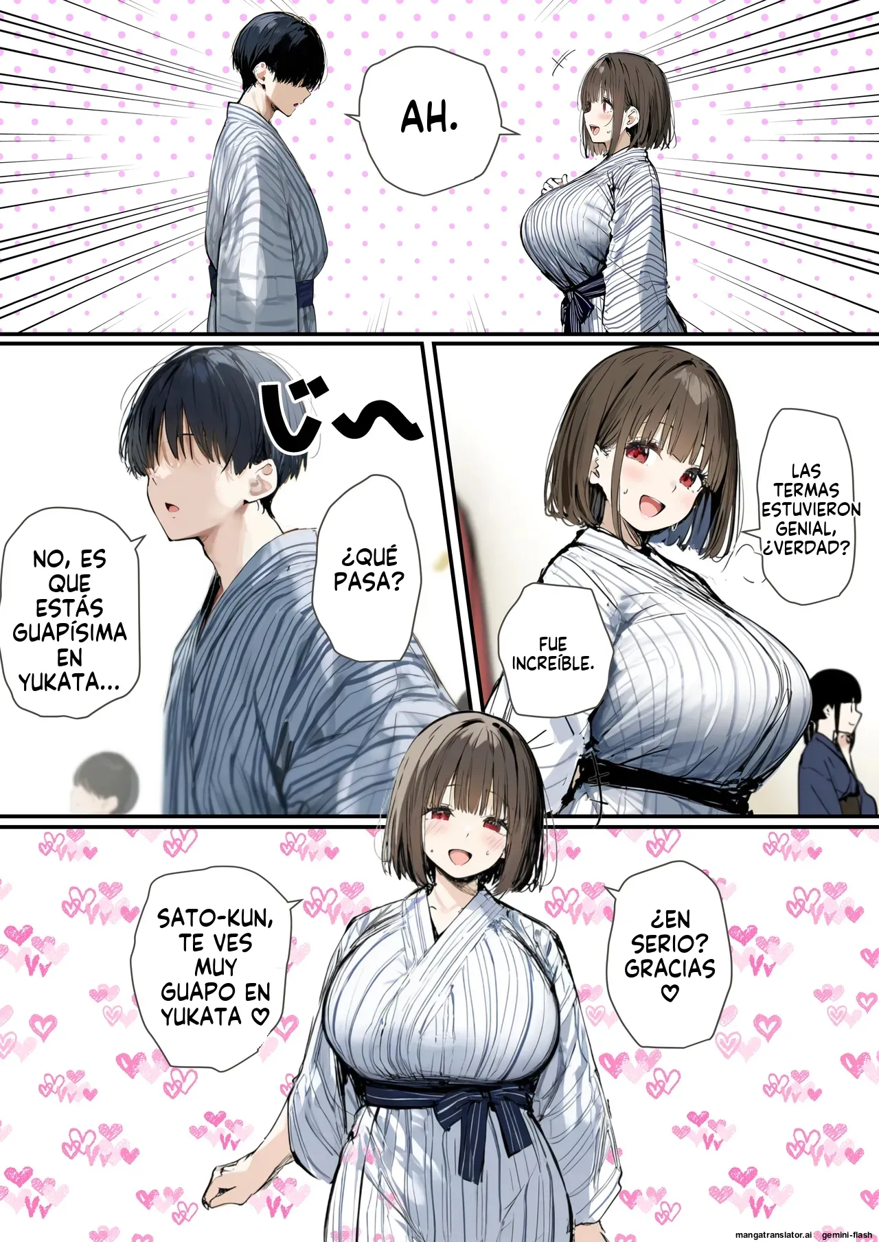 Minna ga Neratteru Shinsotsu-chan wo Netorasetemita Ominubasu 5 (Spanish) MTL 이미지 번호 54