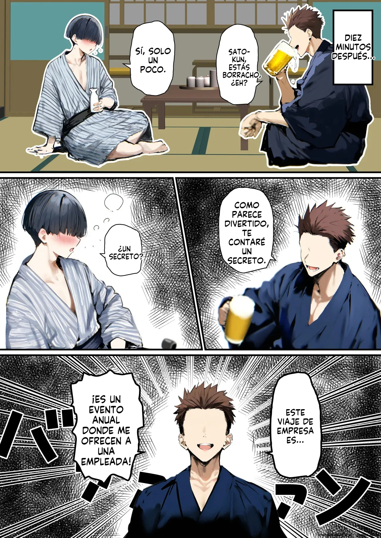 Minna ga Neratteru Shinsotsu-chan wo Netorasetemita Ominubasu 5 (Spanish) MTL 이미지 번호 66