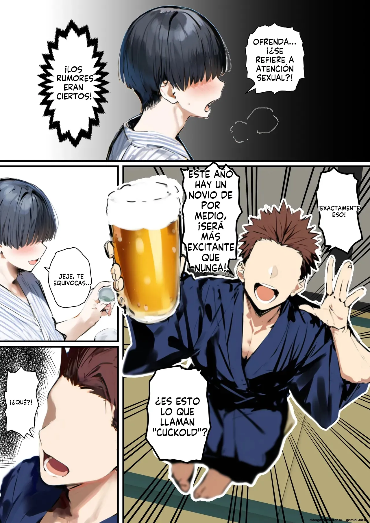 Minna ga Neratteru Shinsotsu-chan wo Netorasetemita Ominubasu 5 (Spanish) MTL 이미지 번호 67