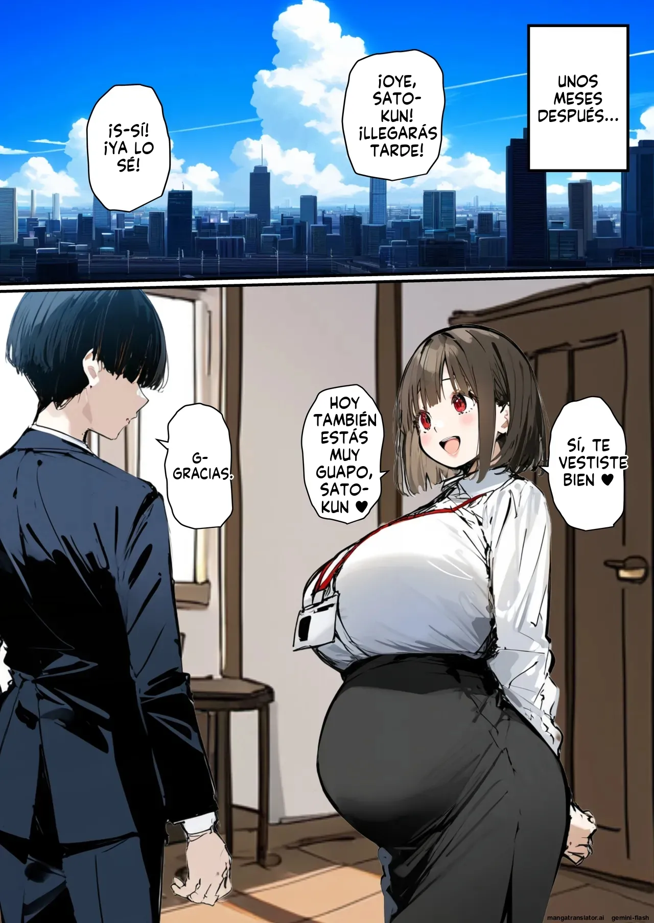 Minna ga Neratteru Shinsotsu-chan wo Netorasetemita Ominubasu 5 (Spanish) MTL 이미지 번호 135