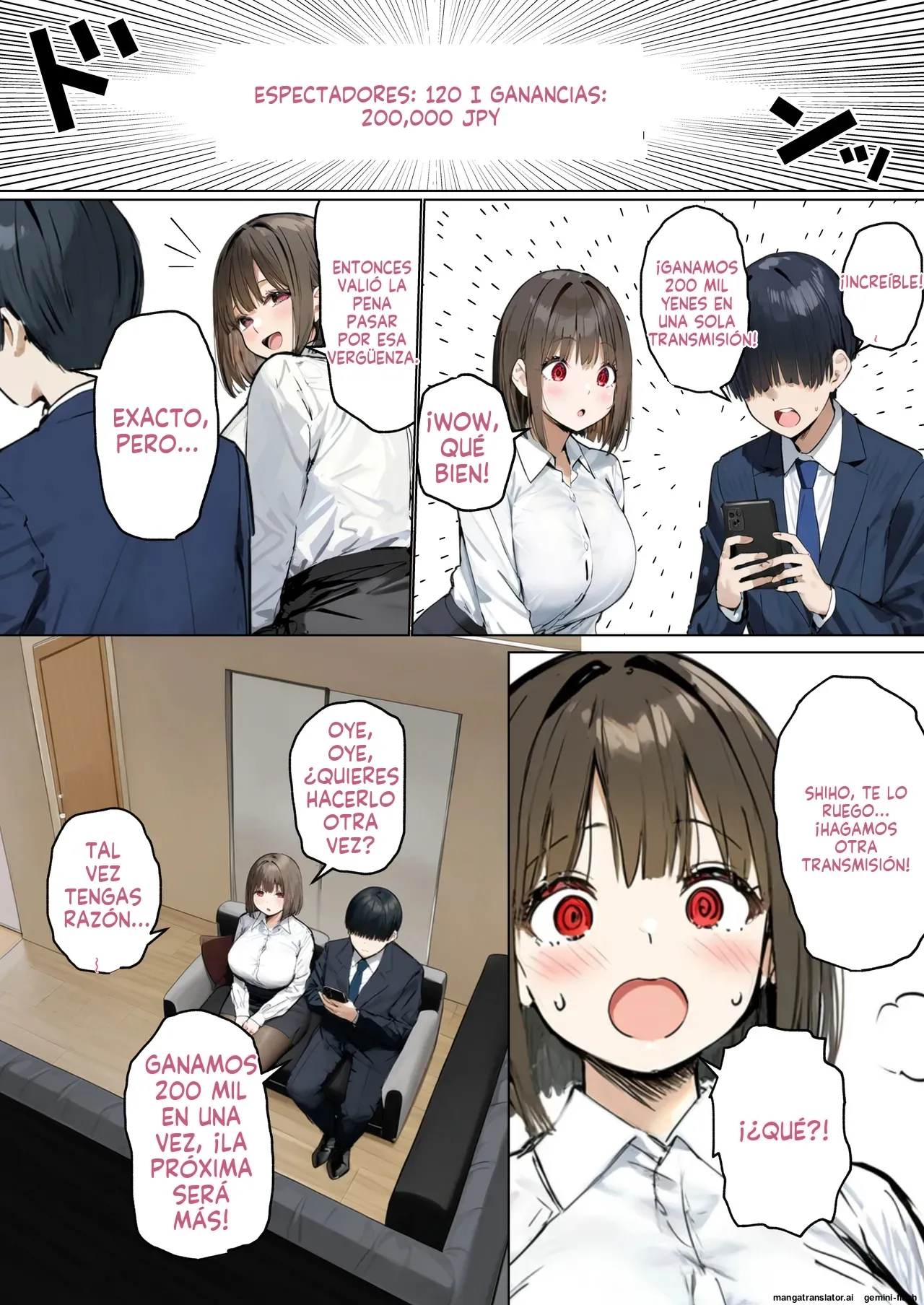 Minna ga Neratteru Shinsotsu-chan wo Netorasetemita Ominubasu 6 (Spanish) MTL numero di immagine  13