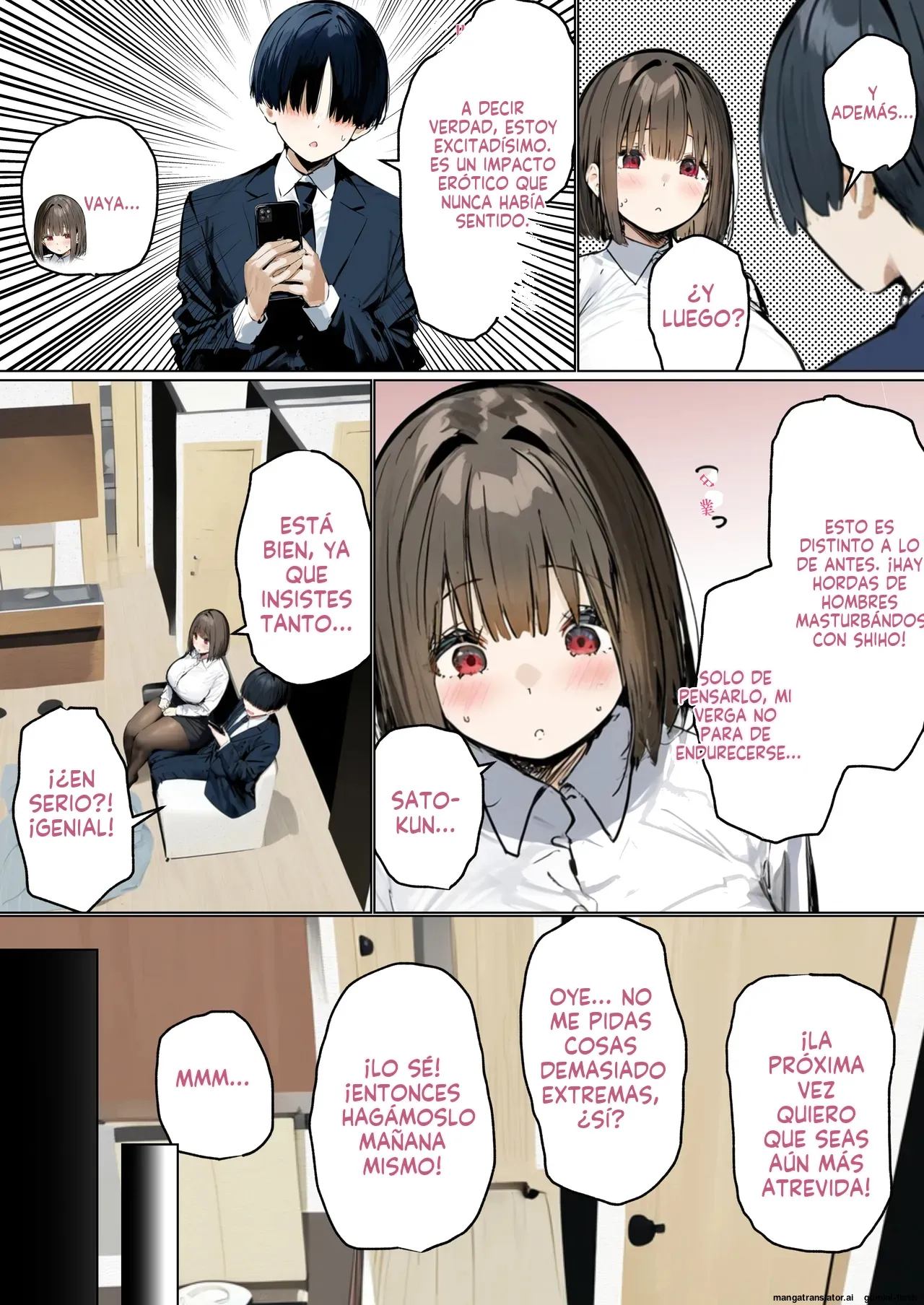 Minna ga Neratteru Shinsotsu-chan wo Netorasetemita Ominubasu 6 (Spanish) MTL numero di immagine  14