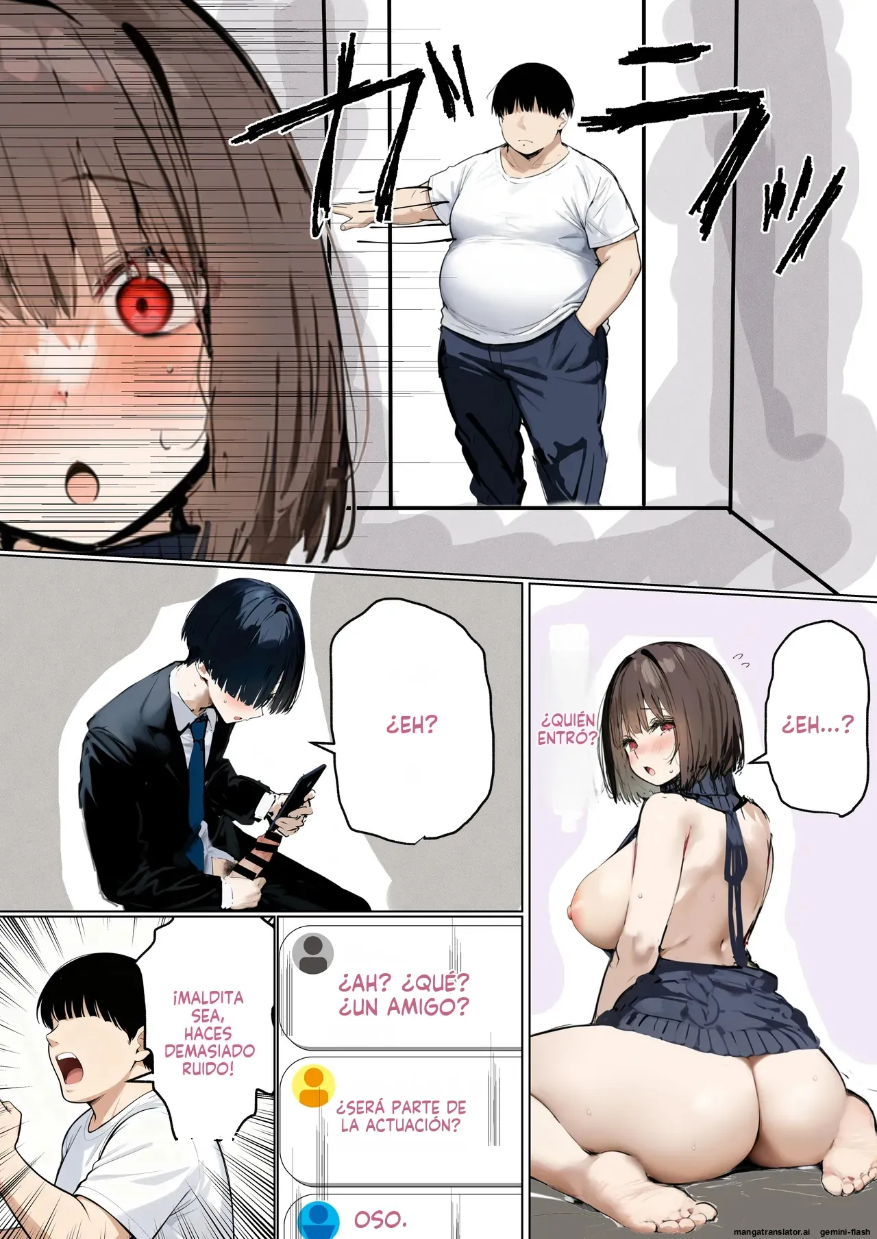 Minna ga Neratteru Shinsotsu-chan wo Netorasetemita Ominubasu 6 (Spanish) MTL numero di immagine  23