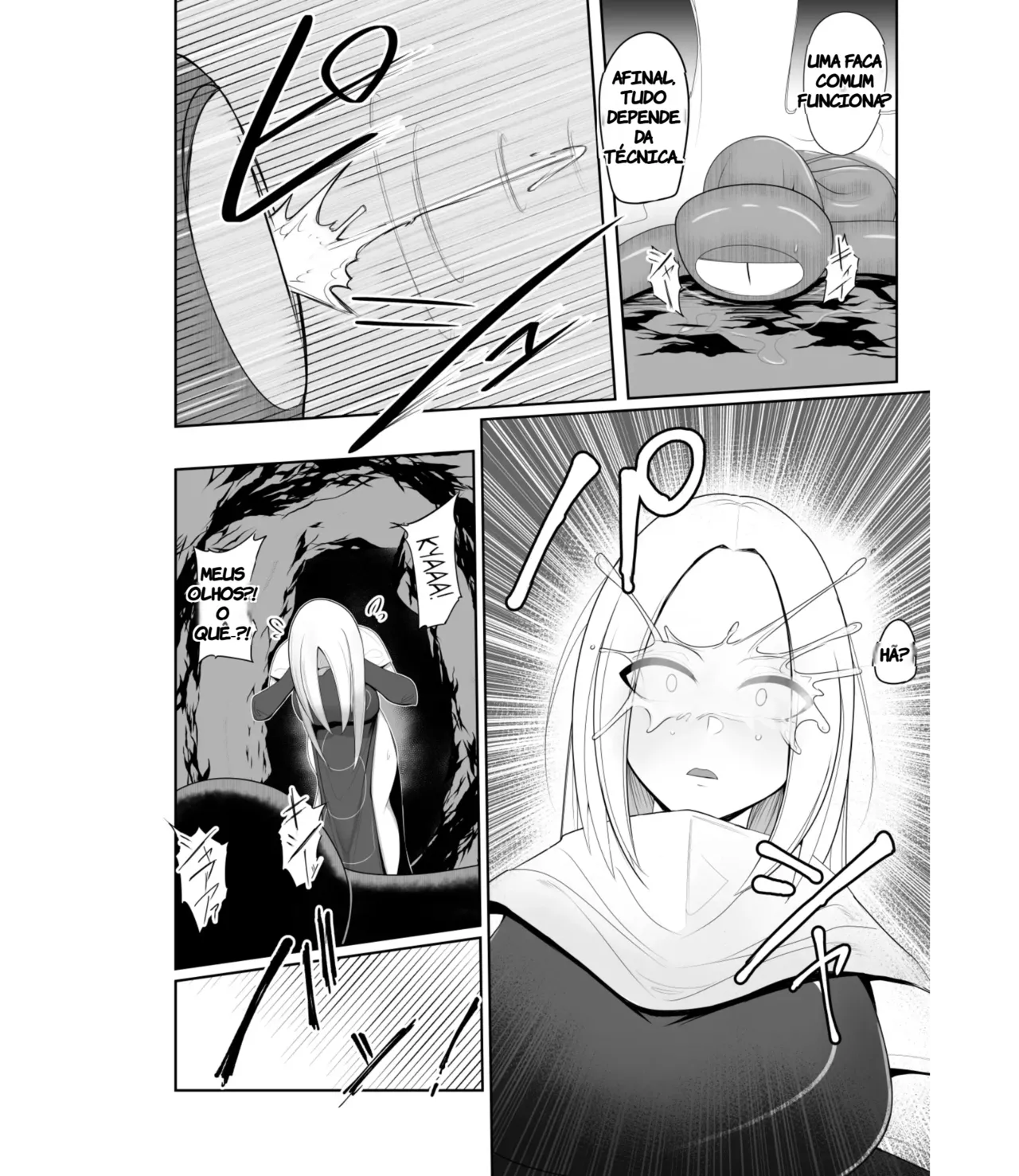 [PitaPita (Pita)] Shokushu Kisei Nasusubenaku Kuppuku Saserreru Onna Majutsushi | Tentacle Parasite - A female sorceress is helplessly subjugated (TR-276) [Portuguese-BR] изображение № 6