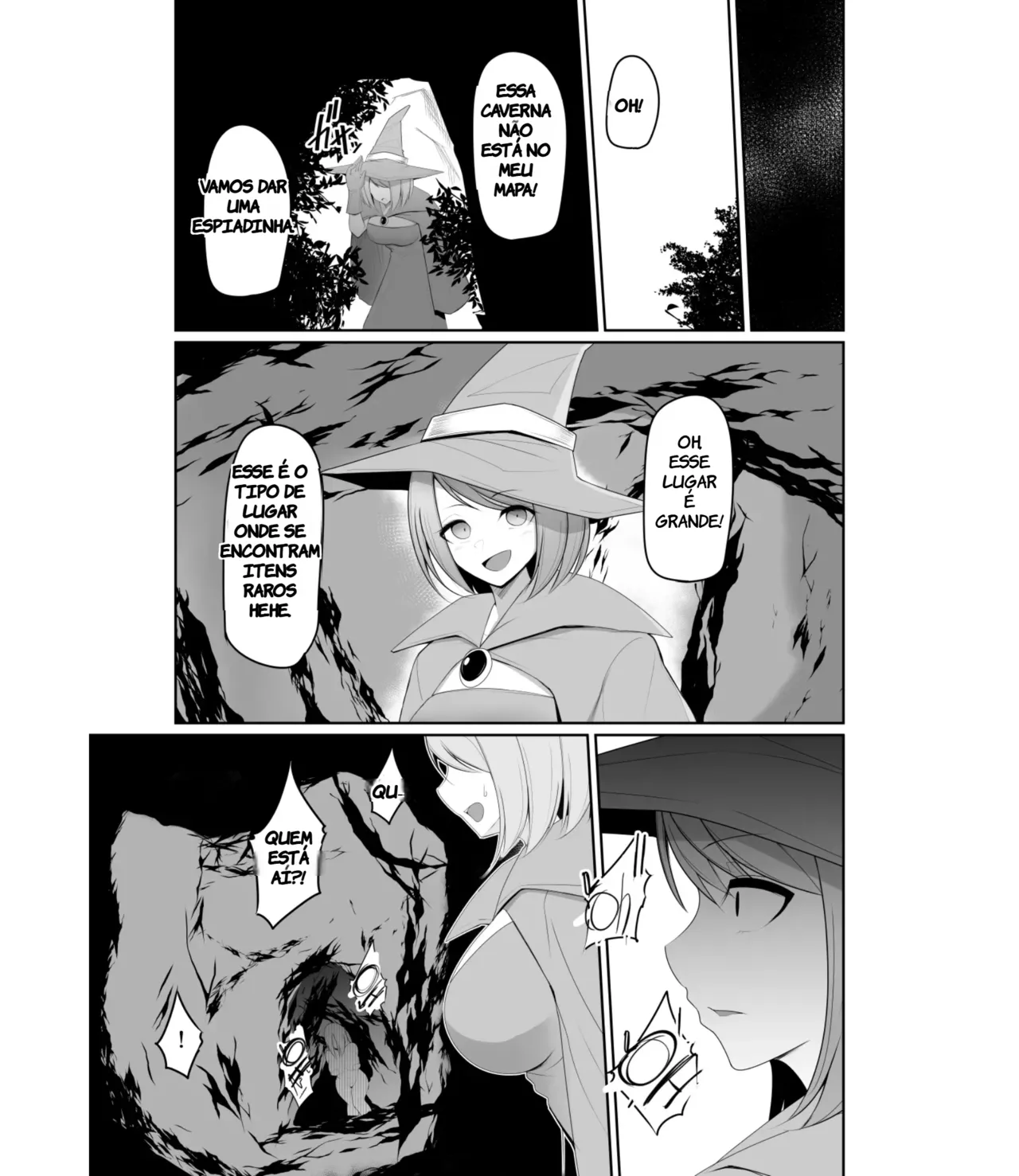 [PitaPita (Pita)] Shokushu Kisei Nasusubenaku Kuppuku Saserreru Onna Majutsushi | Tentacle Parasite - A female sorceress is helplessly subjugated (TR-276) [Portuguese-BR] изображение № 26