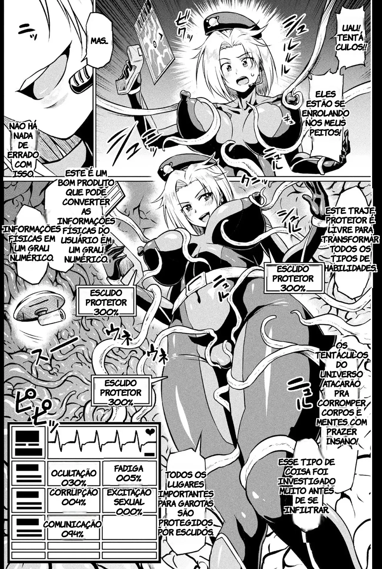 [Ahemaru] Totsugeki Chousa!! Space Scoop (2D Comic Magazine Ero Status de Heroine Kaibou Ryoujoku Keikenchi Joushouchuu! Vol. 1) (TR-279) [Portuguese-BR] [Anon] [Digital] изображение № 2