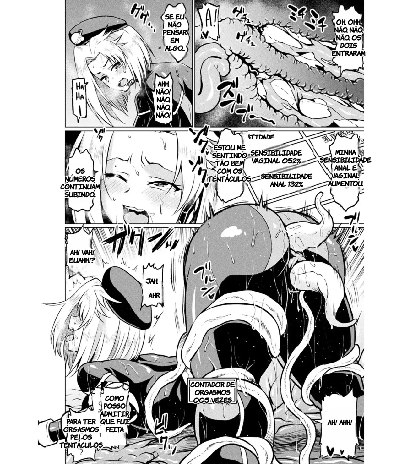 [Ahemaru] Totsugeki Chousa!! Space Scoop (2D Comic Magazine Ero Status de Heroine Kaibou Ryoujoku Keikenchi Joushouchuu! Vol. 1) (TR-279) [Portuguese-BR] [Anon] [Digital] изображение № 8