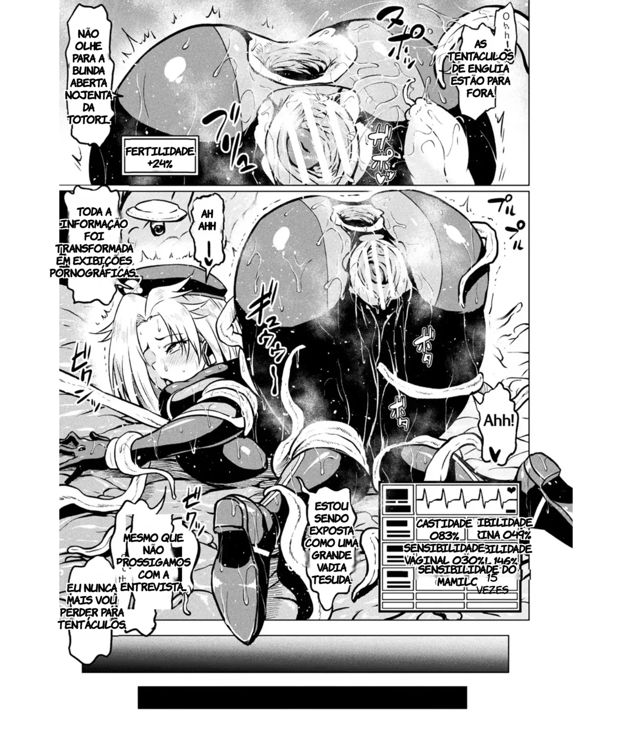 [Ahemaru] Totsugeki Chousa!! Space Scoop (2D Comic Magazine Ero Status de Heroine Kaibou Ryoujoku Keikenchi Joushouchuu! Vol. 1) (TR-279) [Portuguese-BR] [Anon] [Digital] изображение № 11