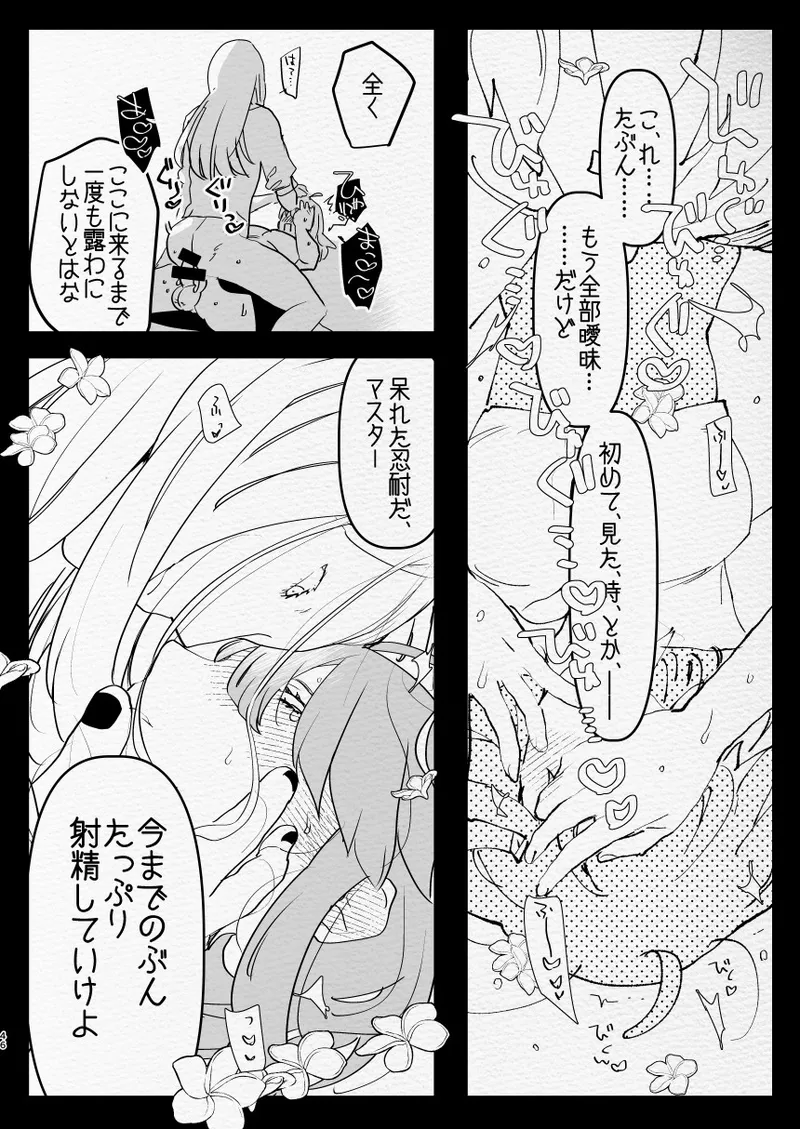 [Aimaitei (Aimaitei Umami)] Kamisama ni Futanari ni Natte Haramasetai to Onegai Shita Hanashi Bildnummer 46