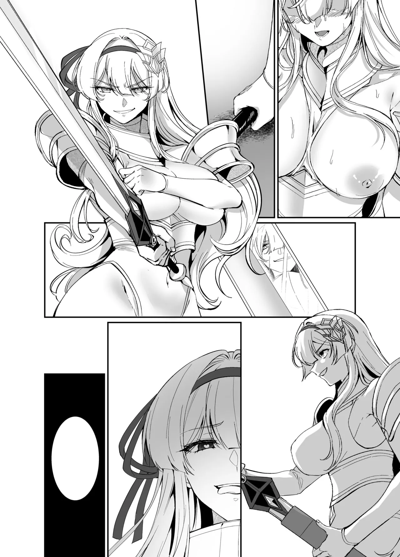 [聖華快楽書店] 憑転の騎士アリシア〜正義の姫騎士が魔王の器に染まり堕ちる時から〜 [DL版] 62eme image