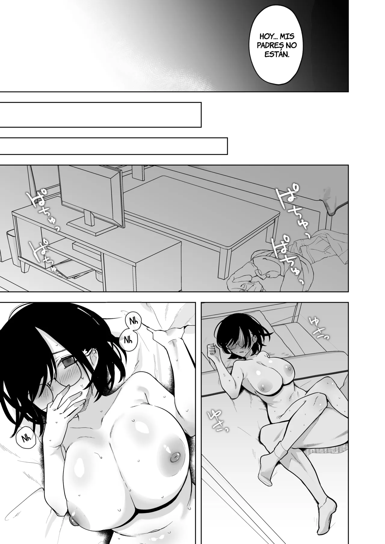 [Omusubi Kororin (Omusubi Korori)] Ore no Jimi Kanojo wa Natsuyasumi dake Aitsu Senyou no OnaPet｜ Mi Sencilla Novia es el Juguete Sexual de ese Tipo Durante las Vacaciones de Verano [Spanish] [DARKSIDE] [Digital] numero di immagine  4