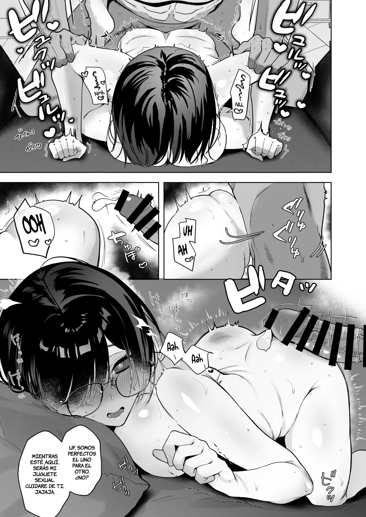 [Omusubi Kororin (Omusubi Korori)] Ore no Jimi Kanojo wa Natsuyasumi dake Aitsu Senyou no OnaPet｜ Mi Sencilla Novia es el Juguete Sexual de ese Tipo Durante las Vacaciones de Verano [Spanish] [DARKSIDE] [Digital] numero di immagine  22