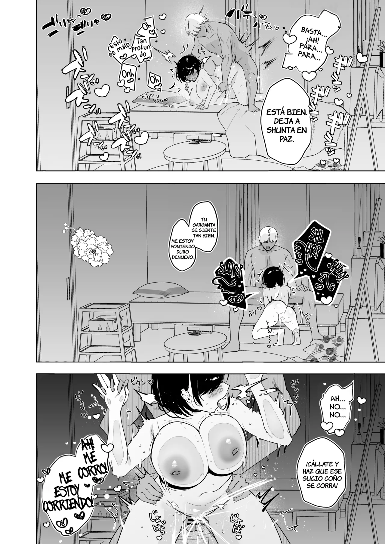 [Omusubi Kororin (Omusubi Korori)] Ore no Jimi Kanojo wa Natsuyasumi dake Aitsu Senyou no OnaPet｜ Mi Sencilla Novia es el Juguete Sexual de ese Tipo Durante las Vacaciones de Verano [Spanish] [DARKSIDE] [Digital] numero di immagine  41