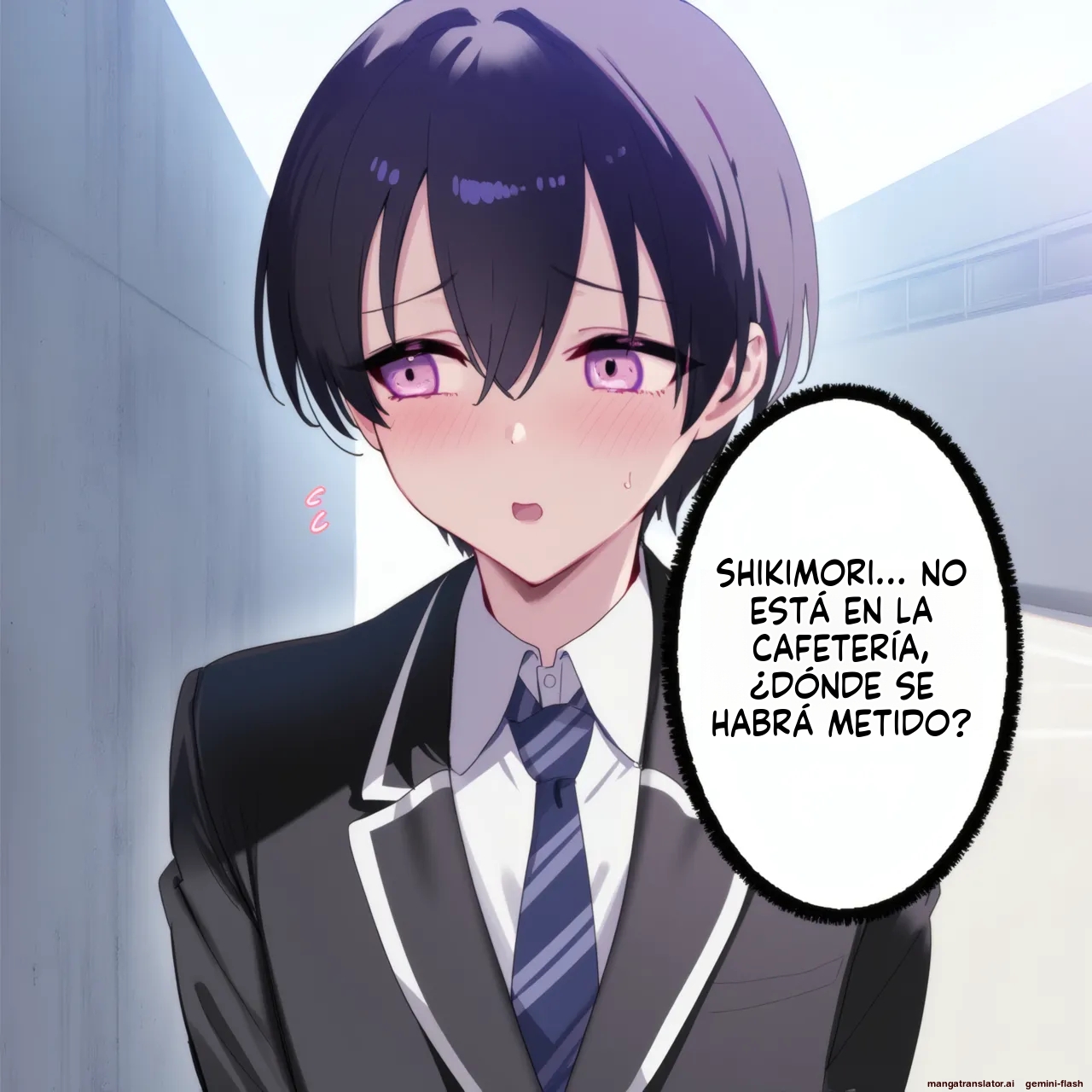 Shikimori sei furyou mae sei Tomo 1 (Spanish) MTL numero di immagine  114