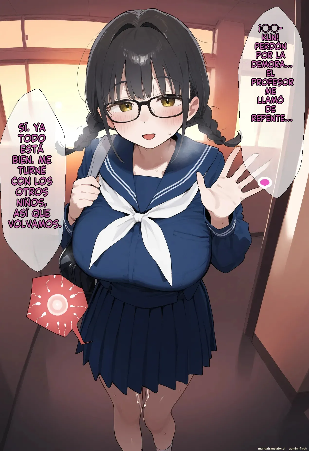 Summary of short stories about JK and J〇 and opportunistic sex 1 (Spanish) MTL 118eme image